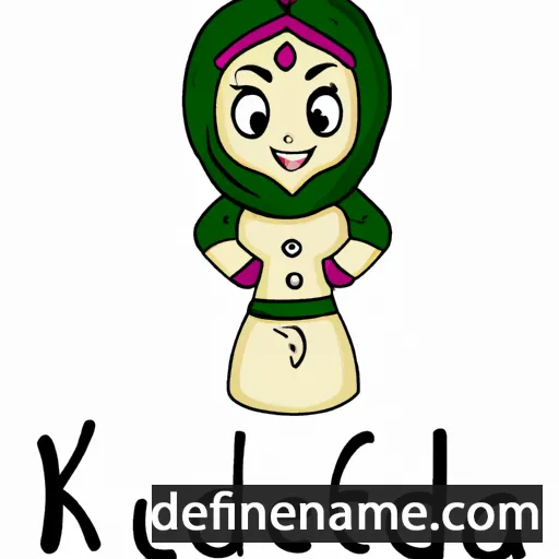 Khudeeja cartoon