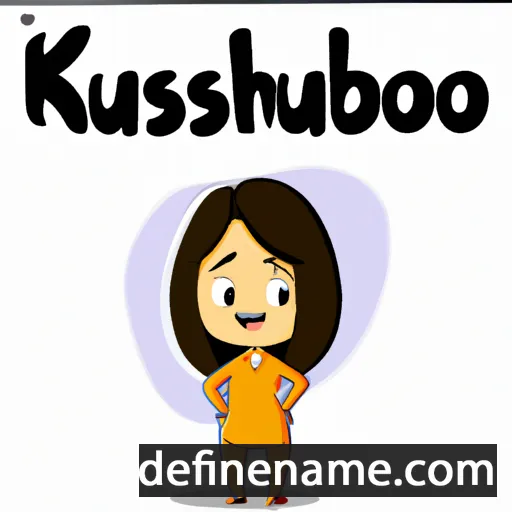 Khusboo cartoon