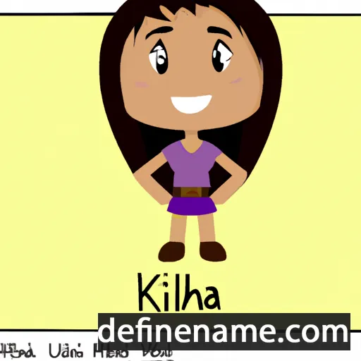 Kiah cartoon