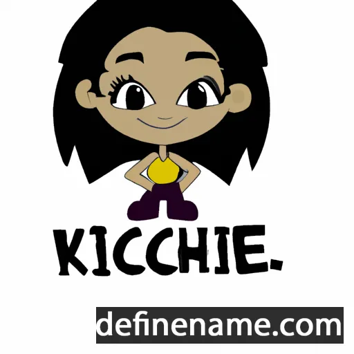 Kichelle cartoon