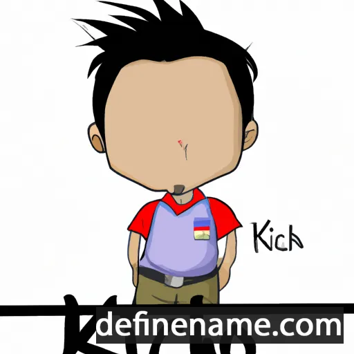 Kichi cartoon