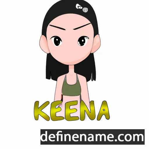 Kienna cartoon