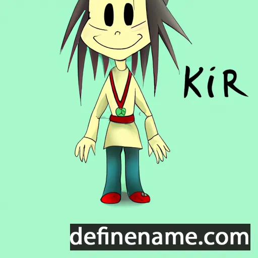 cartoon of the name Kiiri