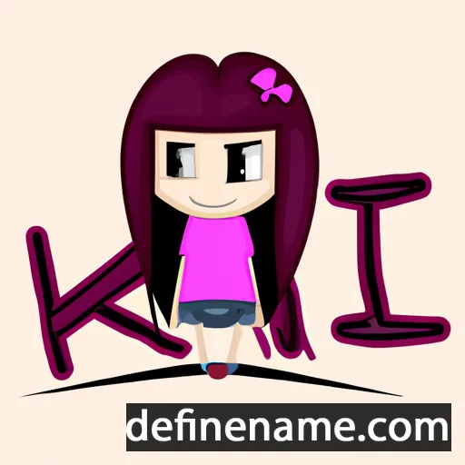 cartoon of the name Kiki