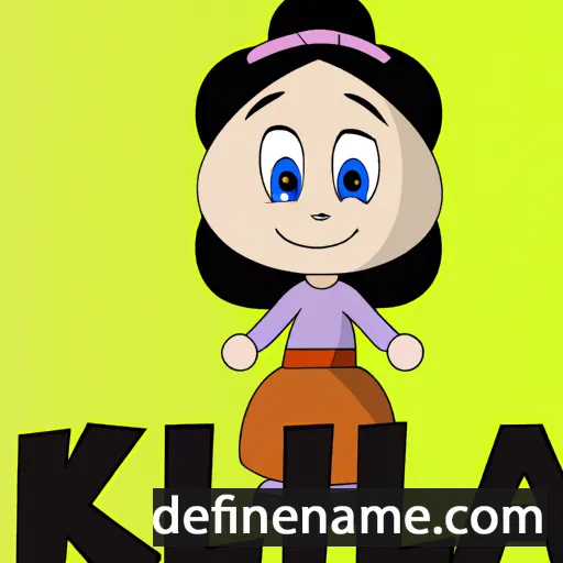 Kilia cartoon