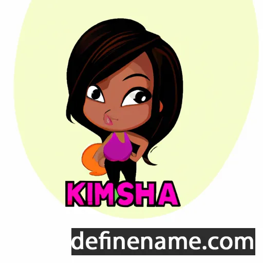 Kimesha cartoon