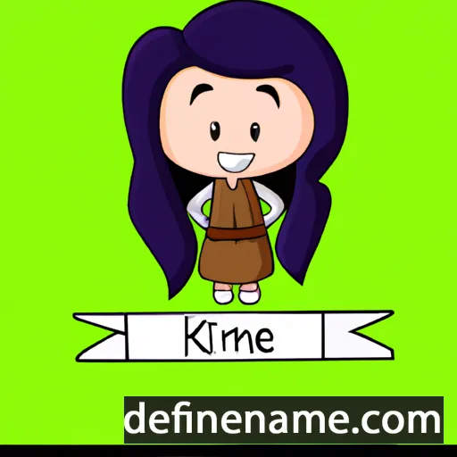 Kimrie cartoon