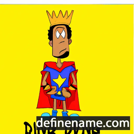 Kingdavid cartoon