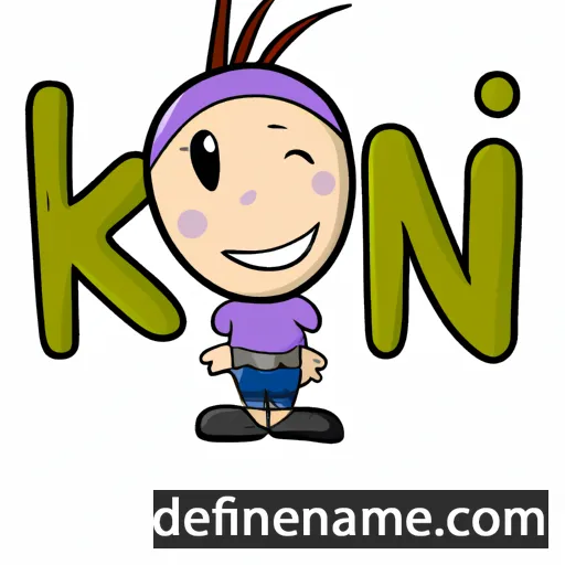 Kini cartoon