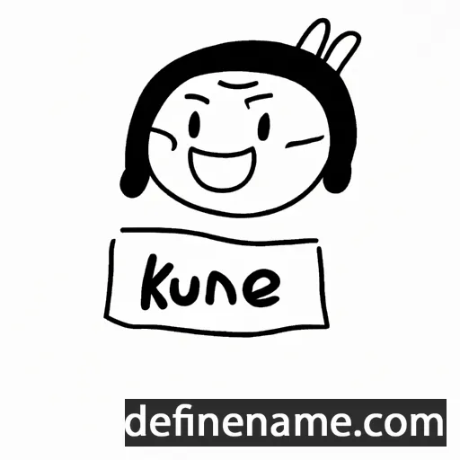 Kinue cartoon