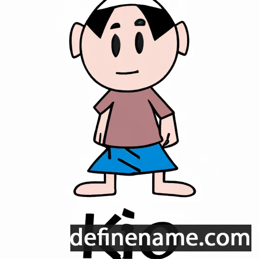 cartoon of the name Kioko