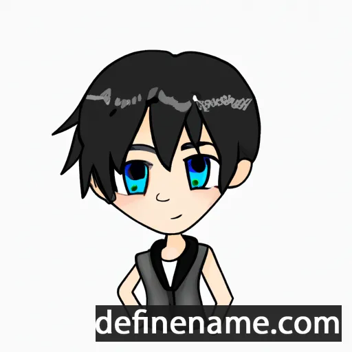 Kirito cartoon