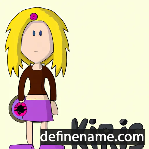 cartoon of the name Kirsi