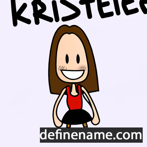 Kirste cartoon