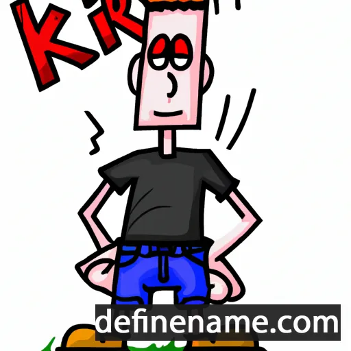 Kirt cartoon