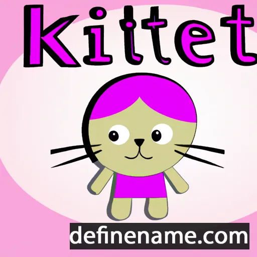 Kittie cartoon