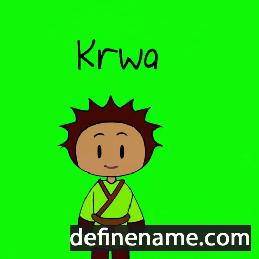 Kiwara cartoon