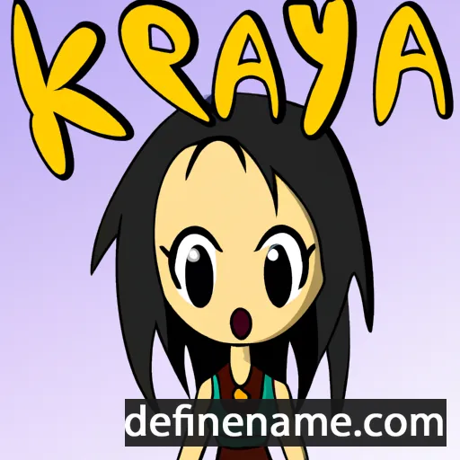 Kiyaara cartoon