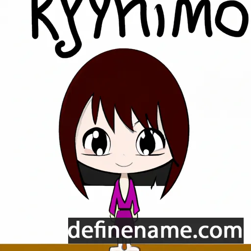 Kiyomi cartoon