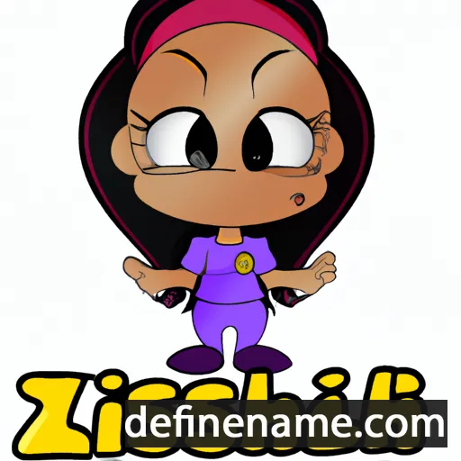 Kizziah cartoon