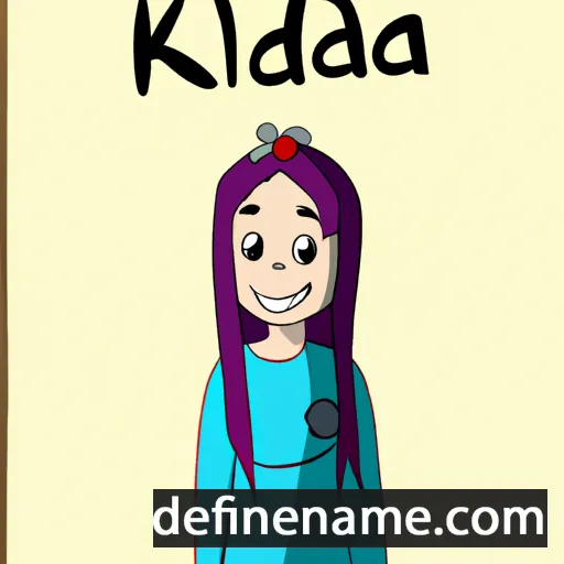 Kládía cartoon