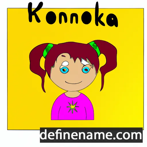 Kleonika cartoon