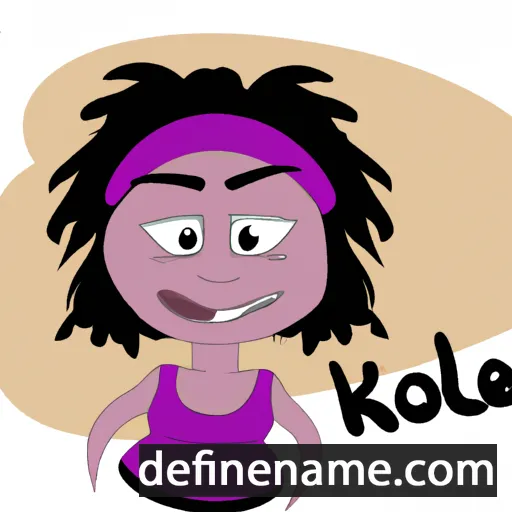 Kloea cartoon