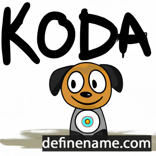 Koda cartoon