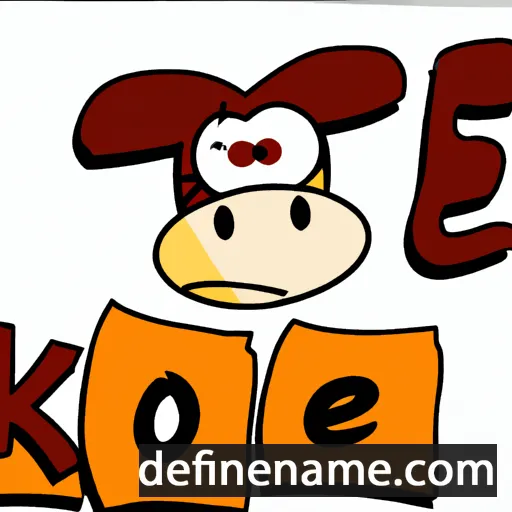 Koe cartoon