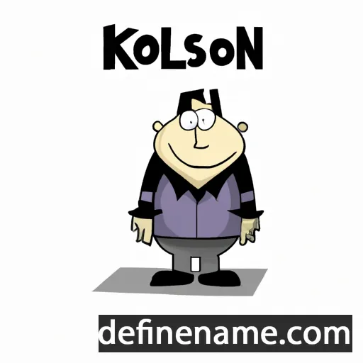 Kohlson cartoon