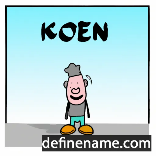 Koken cartoon