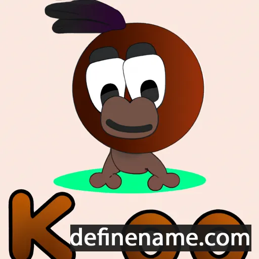 cartoon of the name Koko