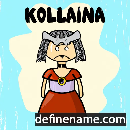 Kolfinna cartoon