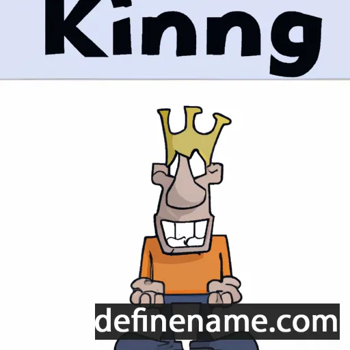 Koning cartoon