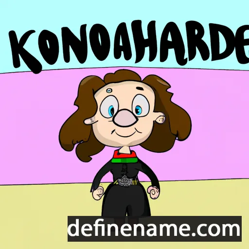 Konradine cartoon