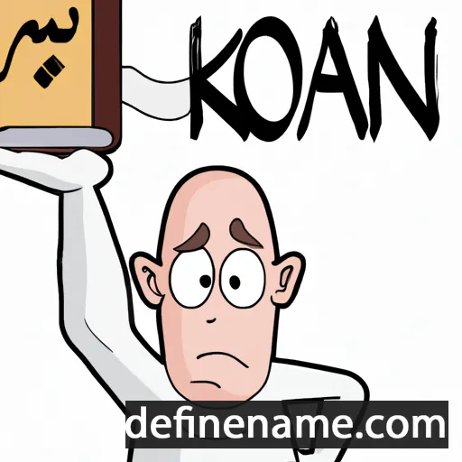 Koran cartoon