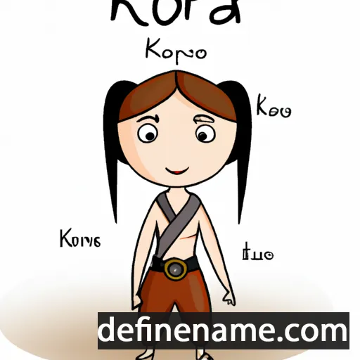 Koria cartoon