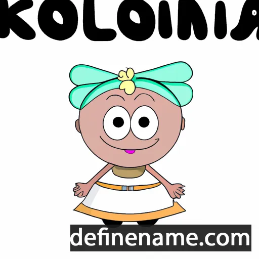 Kornilia cartoon