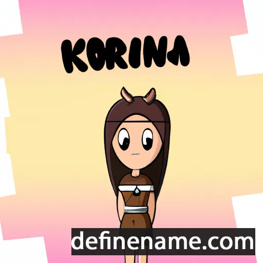 Korrina cartoon