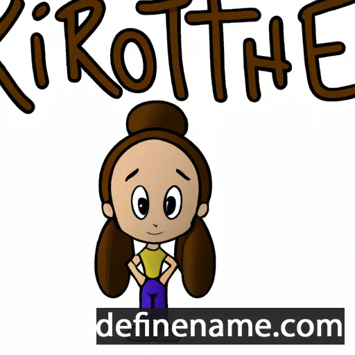 Kortnie cartoon