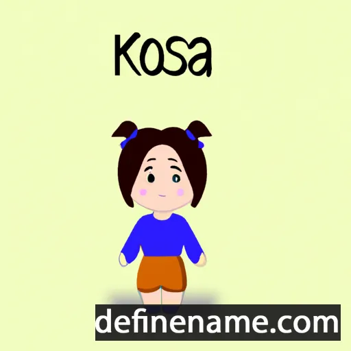 Kosana cartoon