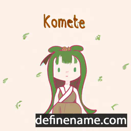 Kotohime cartoon