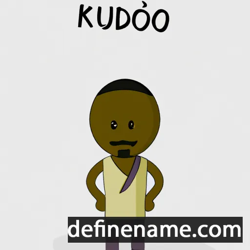 Kouadio cartoon