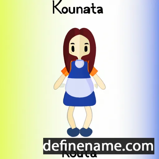 Kouinta cartoon