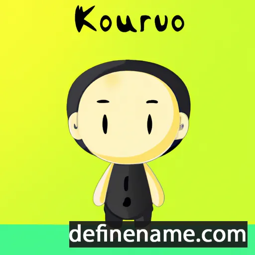 Koujiro cartoon