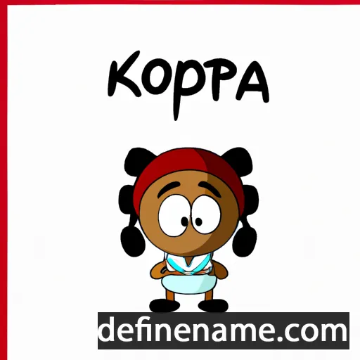 Koupaïa cartoon