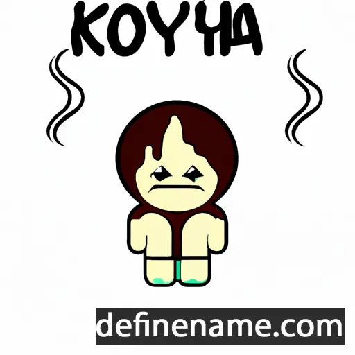 Koyah cartoon