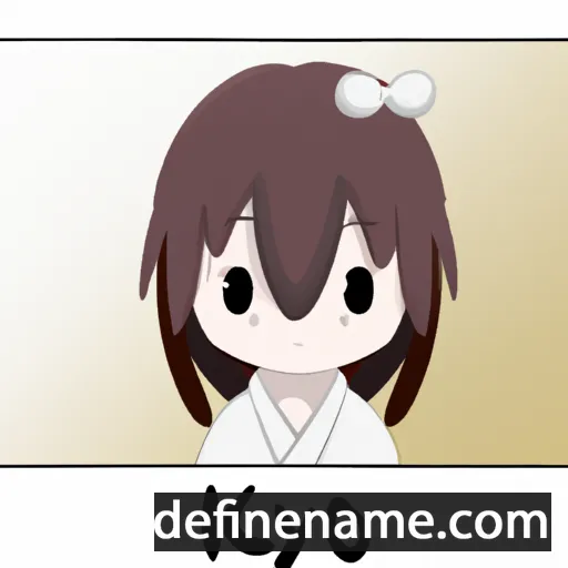 Koyori cartoon