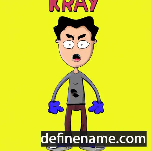 Kray cartoon