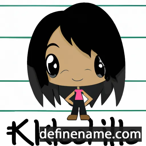 Krichelle cartoon